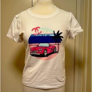 Chanel sequin short sleeves top